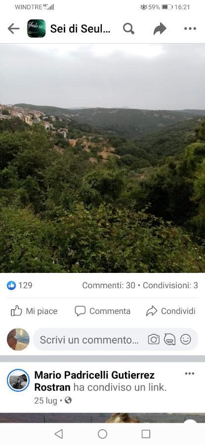 Seùlo Stellaria Casa Vacanze In Montagna Panorama Stupendo Sardegna מראה חיצוני תמונה